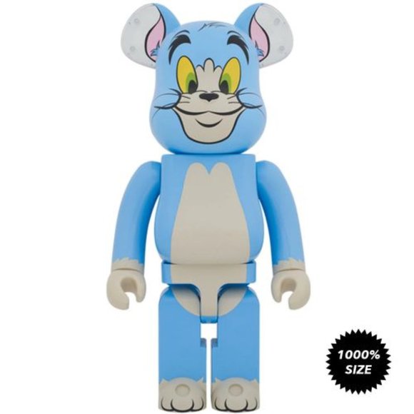 Tom & Jerry: Tom (Classic Color) 1000% Bearbrick by Medicom Toy - Picture 1 of 2